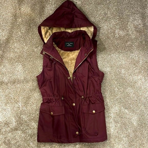 Love Tree Jackets & Blazers - Sleeveless jacket